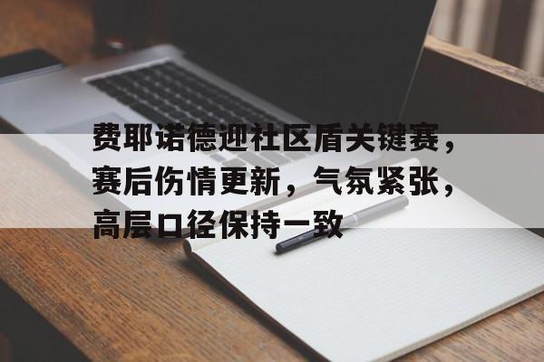 9体育-费耶诺德迎社区盾关键赛，赛后伤情更新，气氛紧张，高层口径保持一致的简单介绍